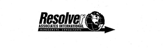 RESOLVER ASSOCIATES INTERNATIONAL MANAGEMENT CONSULTANTS