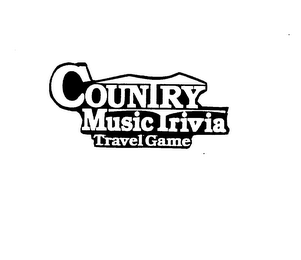 COUNTRY MUSIC TRIVIA TRAVEL GAME