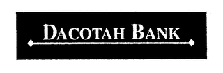 DACOTAH BANK