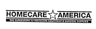 HOMECARE AMERICA THE SUPERSTORE FOR HOMECARE EQUIPMENT & SURGICAL SUPPLIES