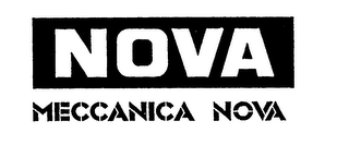 NOVA MECCANICA NOVA