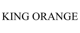 KING ORANGE