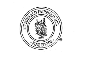 FITZGERALD FAIRFIELD INC. FINE FOODS