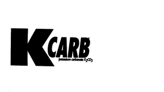 K CARB POTASSIUM CARBONATE K CO