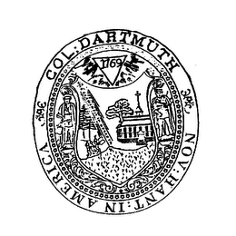 1769 COL:DARTMOUTH NOV:HANT:IN AMERICA