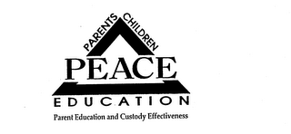 PARENTS CHILDREN PEACE EDUCATION PARENT EDUCATION AND CUSTODY EFFECTIVENESS