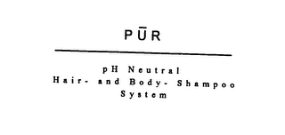 PUR PH NEUTRAL HAIR- AND BODY- SHAMPOO SYSTEM