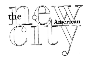 THE NEW AMERICAN CITY