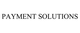PAYMENT SOLUTIONS