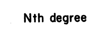 NTH DEGREE