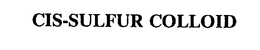 CIS-SULFUR COLLOID