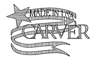 MADE IN USA CARVER