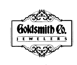 GOLDSMITH CO. JEWELERS