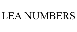 LEA NUMBERS