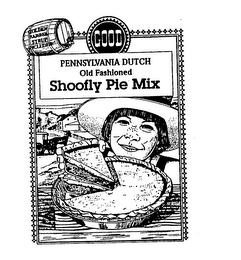 GOLDEN BARREL SYRUP INCLUDED GOOD PENNSYLVANIA DUTCH OLD FASHIONED SHOOFLY PIE MIX