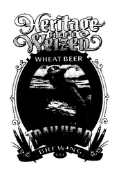 HERITAGE HEFE WEIZEN WHEAT BEER TRAILHEAD BREWING CO