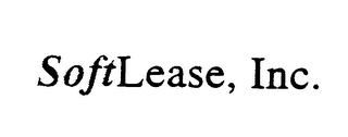 SOFTLEASE, INC.