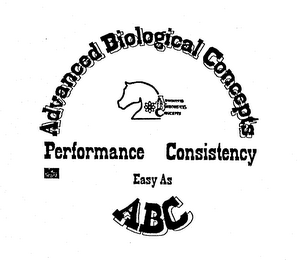 ADVANCED BIOLOGICAL CONCEPTS PERFORMANCE CONSISTENCY EASY AS ABC