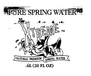 PURE SPRING WATER HIGH MOUNTAIN XTREME NATURAL PREMIUM SPRING WATER