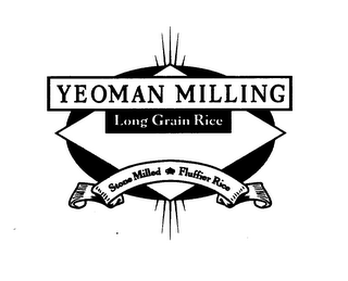 YEOMAN MILLING LONG GRAIN RICE STONE MILLED & FLUFFIER RICE