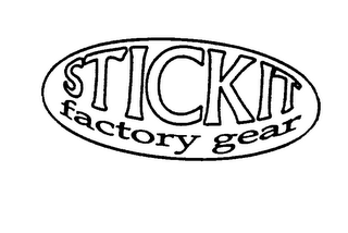 STICKIT FACTORY GEAR