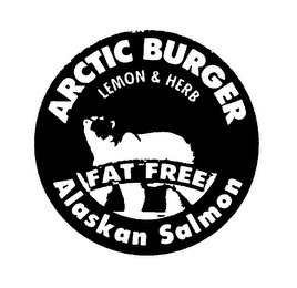 ARTIC BURGER LEMON & HERB FAT FREE ALASKAN SALMON