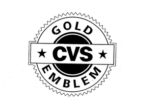 CVS GOLD EMBLEM