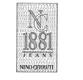 NC 1881 JEANS - NINO CERRUTI