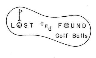 LOST AND FOUND GOLF BALLS