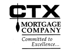 CTX MORTGAGE COMPANY COMMITTED TO EXCELLENCE
