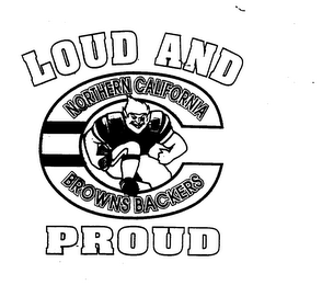 LOUD AND PROUD NORTHERN CALIFORNIA BROWNS BACKERS