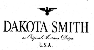 DAKOTA SMITH AN ORIGINAL AMERICAN DESIGN U.S.A.