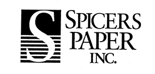 SPICERS PAPER INC. S