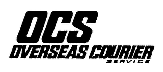 OCS OVERSEAS COURIER SERVICE