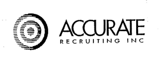 ACCURATE RECRUITING INC