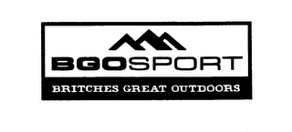 BGOSPORT BRITCHES GREAT OUTDOORS