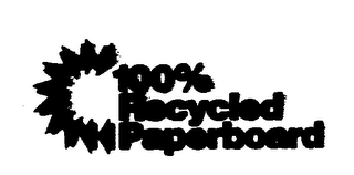 100% RECYCLED PAPERBOARD