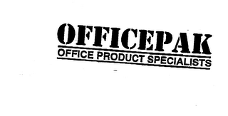 OFFICEPAK OFFICE PRODUCT SPECIALISTS