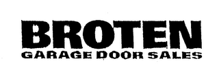 BROTEN GARAGE DOOR SALES