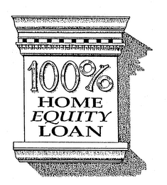 100% HOME EQUITY LOAN