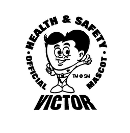 HEALTH & SAFETY OFFICIAL MASCOT "VICTOR"