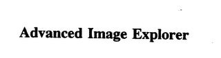 ADVANCED IMAGE EXPLORER