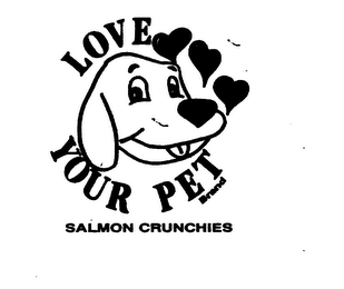 LOVE YOUR PET BRAND SALMON CRUNCHIES