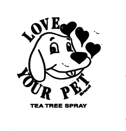 LOVE YOUR PET BRAND TEA TREE SPRAY