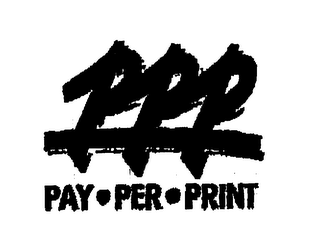 PPP PAY PER PRINT