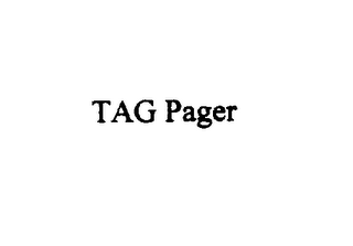 TAG PAGER