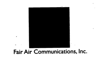 LEEUWARREN FAC FAIR AIR COMMUNICATIONS FAIR AIR COMMUNICATIONS, INC.