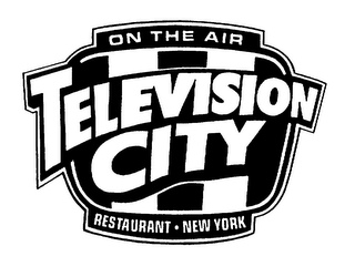 ON THE AIR TELEVISION CITY RESTAURANT NEW YORK