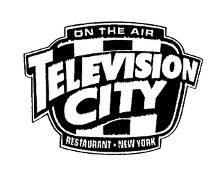 ON THE AIR TELEVISION CITY RESTAURANT NEW YORK