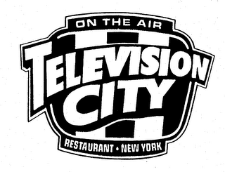 ON THE AIR TELEVISION CITY RESTAURANT NEW YORK